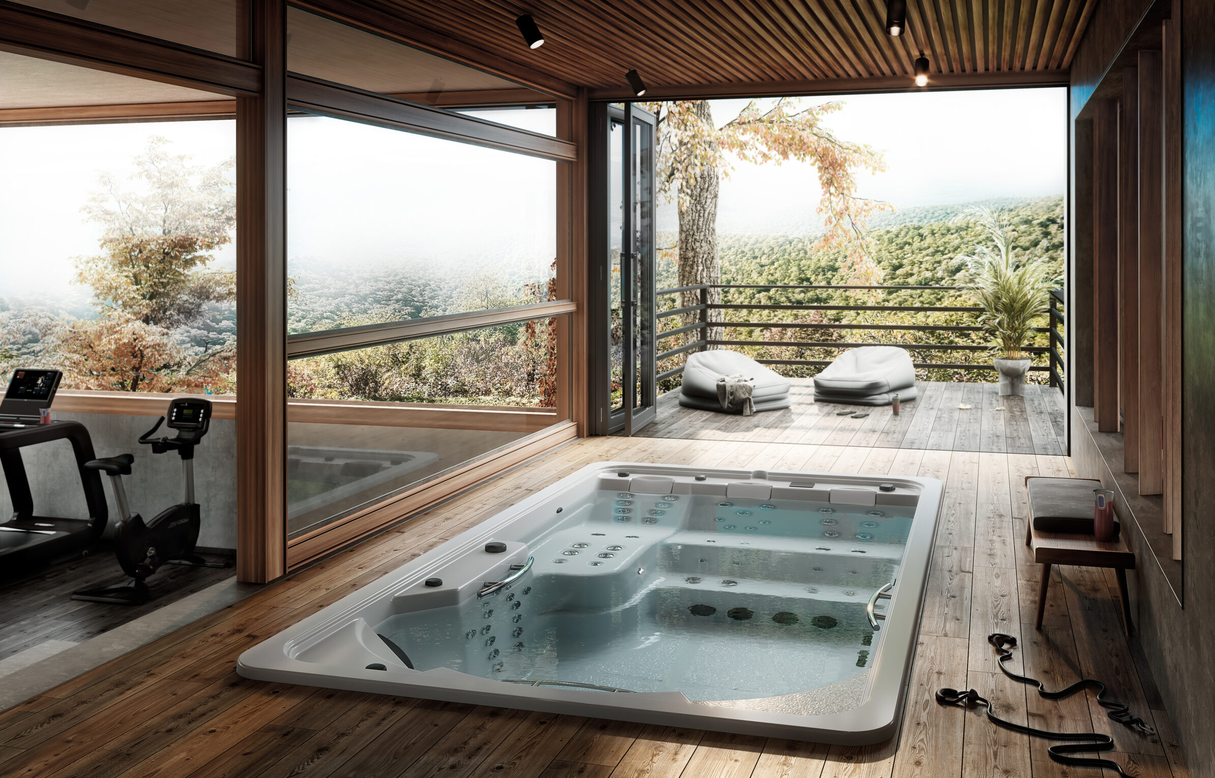 Fitness Spa Inground